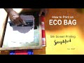 How to Print on ECO BAGS