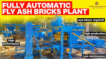 20 Cavity Fully Automatic Fly Ash Bricks Machine | Ultra High Production Plant #brick #machine