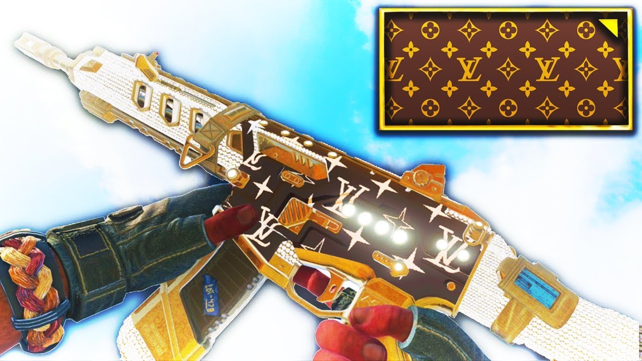 CUSTOM LOUIS VUITTON HYPEBEAST CAMO! (Paintshop Tutorial Black Ops 4) 