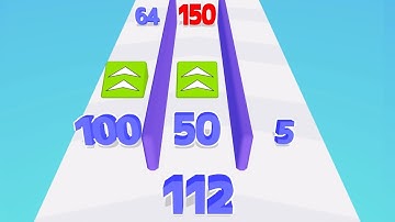 Number Master - All Levels Gameplay: Run and Merge