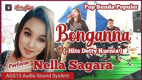 Bonganna - Detty Kurnia | Live SHOW Cikamarung CIMAHI | Syah Fajar Entertainment AGS13 Sound System