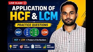 APPLICATION OF HCF &amp; LCM | Important Questions CLASS 10TH BIHAR BOARD AND CBSE