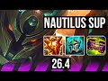 NAUTILUS &amp; Xerath vs YUUMI &amp; Twitch (SUP) | Good KDA: 6/1/28 | EUW Diamond | 26.4