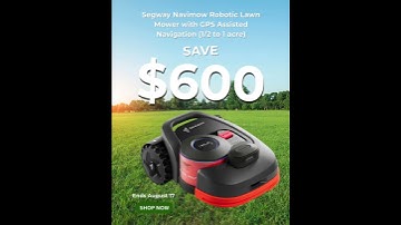 segway navimow robot mower sale