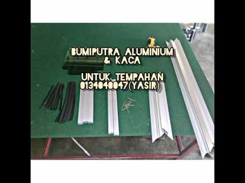  Cara  membuat  tingkap casement  aluminium  bertulang H YouTube