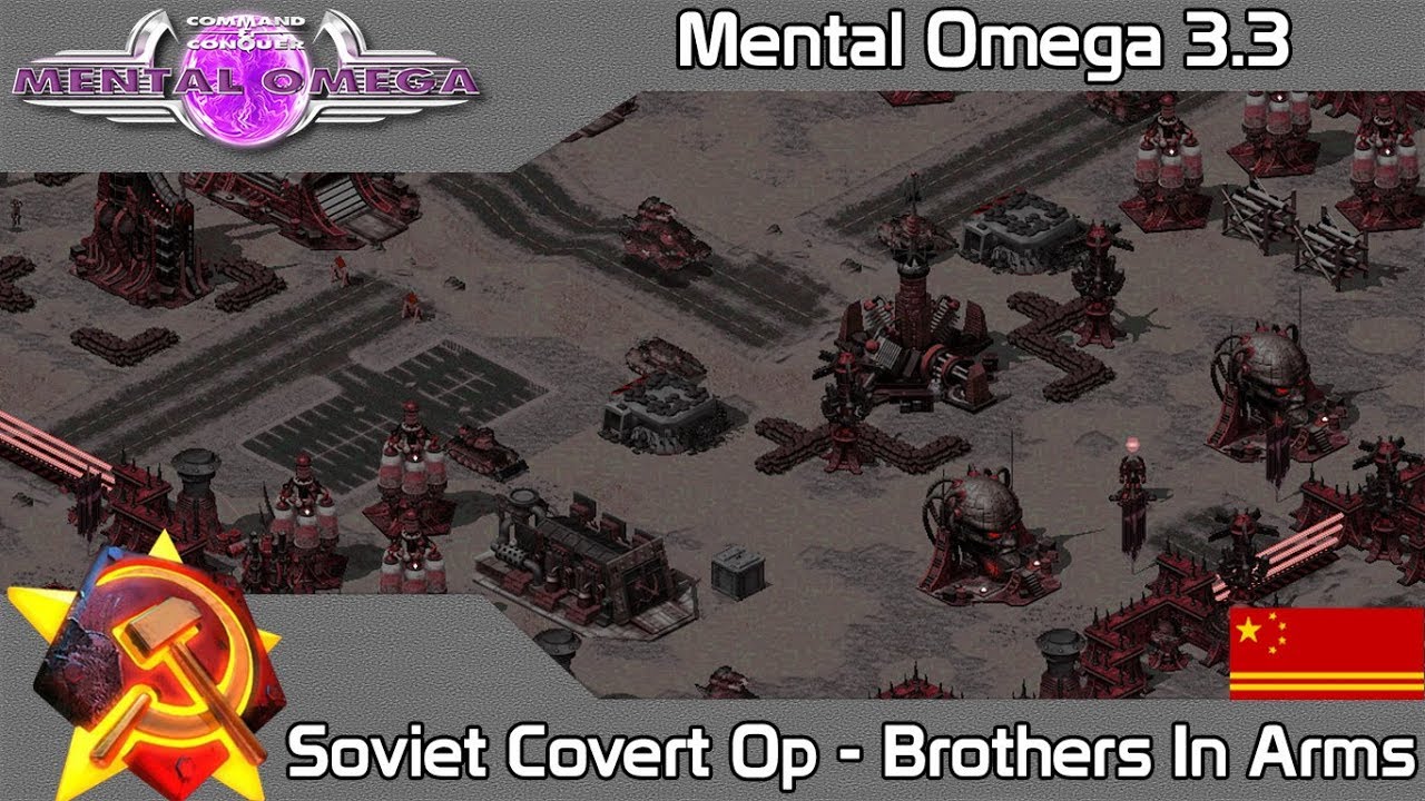 C&C Mental Omega 3.3.4 - Soviet Covert Op Brothers in Arms on Mental Difficulty (China Route)