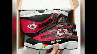 Kansas City Chiefs Limited Edition AIR Jordan 13 Sneakers 3D