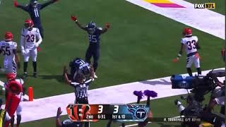 Ryan Tannehill 13 Yard Touchdown Pass to Nick Westbrook-Ikhine | Bengals vs Titans