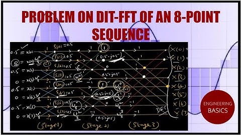 Problem on DIT-FFT on an 8-Point sequence - DIT Lecture 3