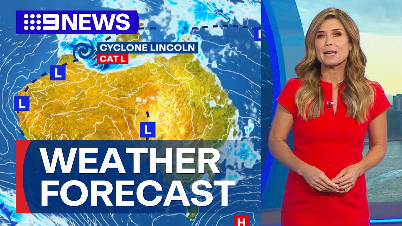 Australia Weather Update Light showers expected for NSW coast 9 News