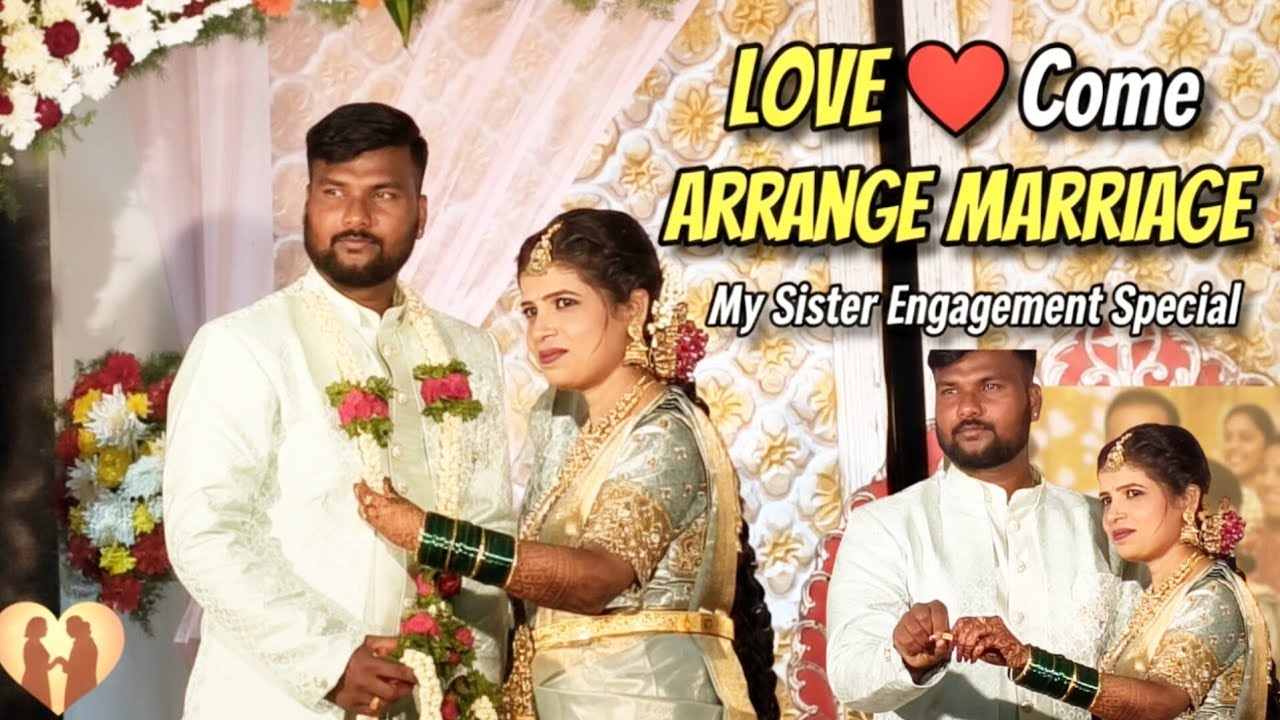 My sister  Engagement Moment| Love Cum Arrange Marriage | Our Family’s Happiest Day 💍