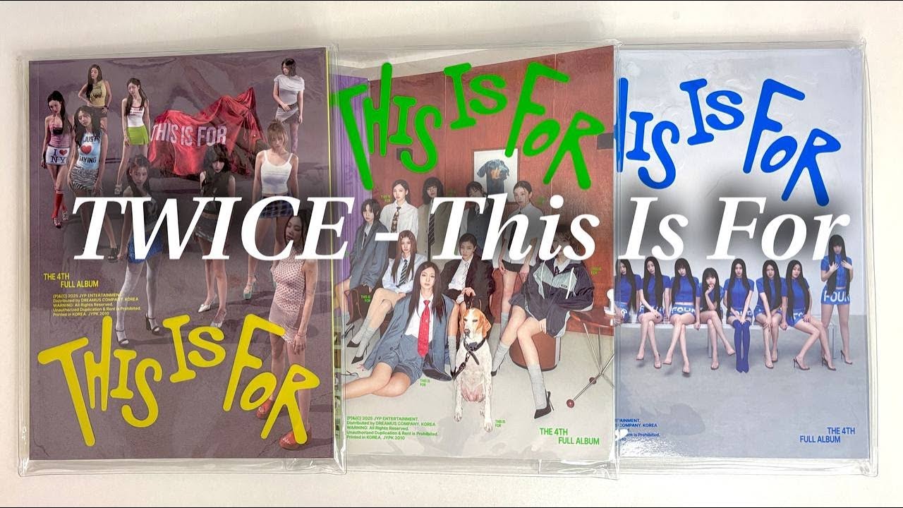 🍰 распаковка альбомов Twice - This is For (photobook ver.) 🍒 kpop album unboxing