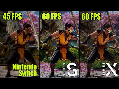 Mortal Kombat 11 (Switch vs Xbox One X) Side by Side Comparison