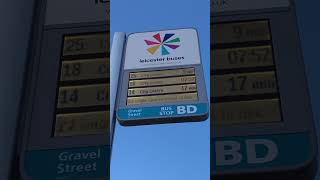 Talking Bus Stops in Leicester