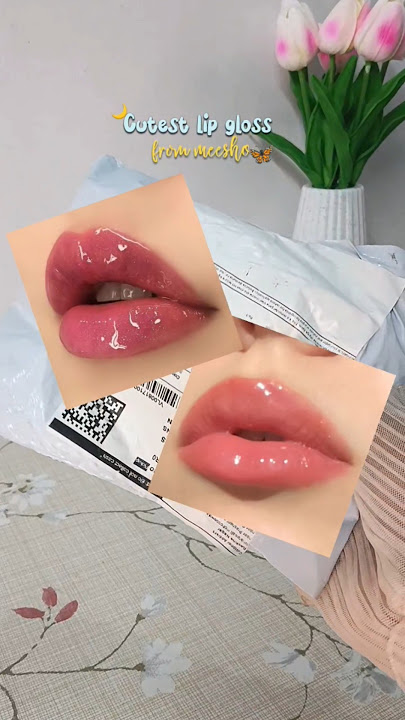 Cutest Lip Balm Ever?💖 Meesho Girly Must-Have! #lipgloss #meeshofinds