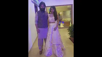 Yash and Radhika Pandit💖||KGF star with his wife cute trending status video 😍||"kunki tum hi ho"❤️🥰