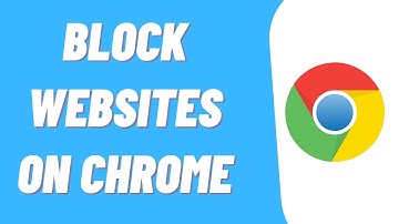 How To Block Websites On Google Chrome (EASY)