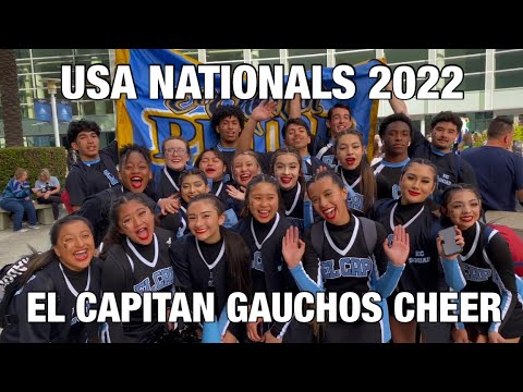 El Capitan High School Cheer | USA Nationals 2022 Vlog