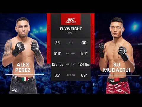 Alex Perez vs Su Mudaerji fight footage