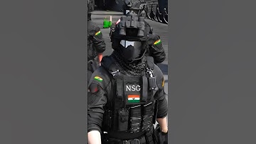 Black commando  #nsg commando #danger army #army lover #shortvideo