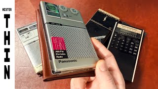 Panasonic’s Mr Thin CIA ‘spy’ radio.