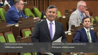 My speech on the current recession in Canada
