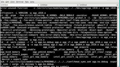Compilacion de kernel FreeBSD en vivo