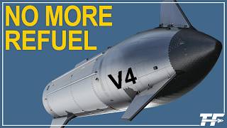 Spacex Brilliant Solution For Starship Refueling To The Moon Starship V4 Tanker