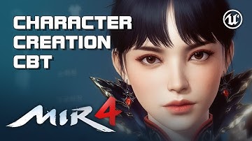 Mir 4 - Character Creation - CBT - PC Version - Mobile/PC - F2P - KR