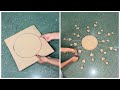 Modern DIY Sunburst Wall Decor | Amazing Cardboard Craft Idea |