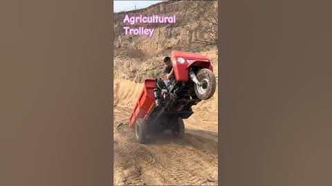 One machine for multiple uses saves time effort labor and manpower #agriculture Trolley