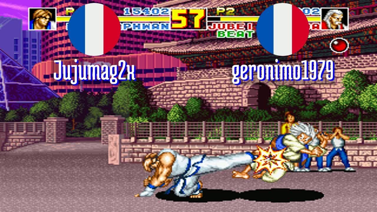 FT3 @fatfursp: Jujumag2x (FR) vs geronimo1979 (FR) [Fatal Fury