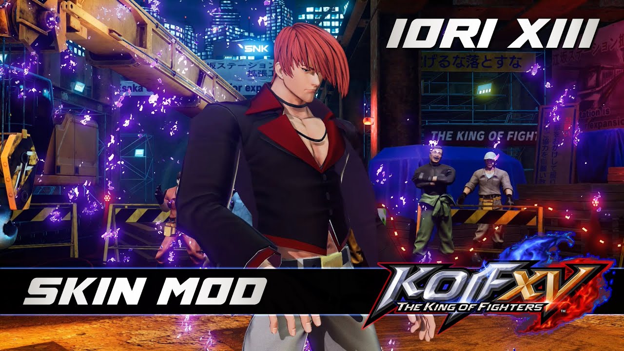 The King Of Fighters XV Iori Yagami Cosplay Costume