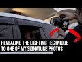 Revealing the LIGHTING Technique to Create One of my SIGNATURE Photos and a Post Processing Tutorial