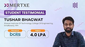Embedded Systems Training in Bangalore Helped Tushar Get Placed at BCITS | Success Journey
