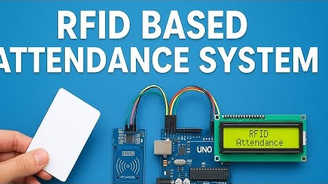 RFID Based Attendance System | ESP8266  RFID Project | IoT Attendance Management System