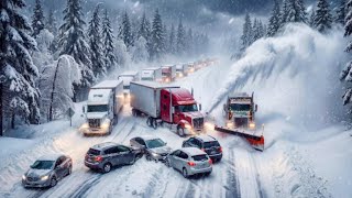 I-80 at Donner Pass Shut Down by Christmas Blizzard Chaos