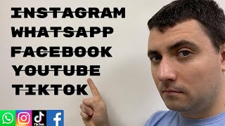 Что делать, когда исчезнут Instagram, Youtube, Tik Tok, WhatsApp, Telegram