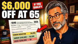 $6,000 Off Your Taxes At 65 — The Income Mistake That Takes It All Back
