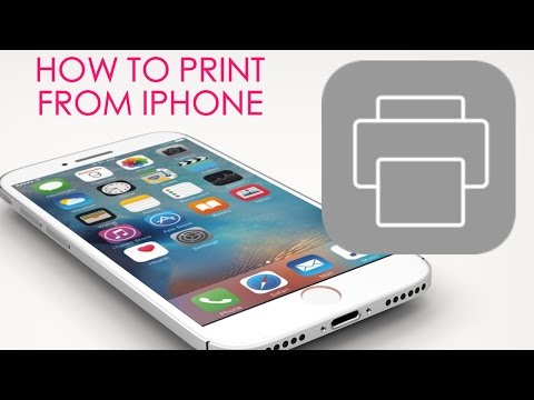 Video: Paano Ikonekta Ang Isang Printer Sa Isang IPhone? 17 Mga Larawan Paano Mag-print Ng Mga Dokumento Sa Pamamagitan Ng Wi-Fi At Iba Pang Mga Paraan? Paano Ko Maitatakda Ang Pag-print 