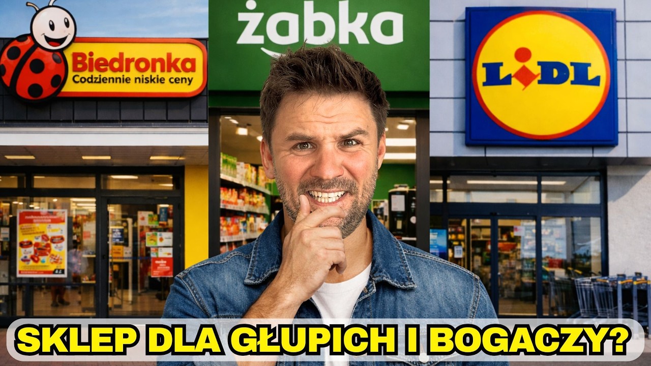 CZY TO SKLEP DLA GŁUPICH i BOGACZY?! PORÓWNUJĘ CENY LIDL, BIEDRONKA, ŻABKA