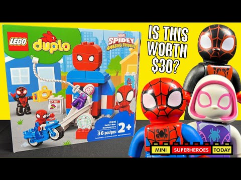 LEGO DUPLO Spider-Man Headquarters REVIEW (Yes, I am Actually Reviewing  DUPLO) 