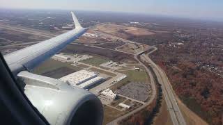 AA4551 Greensboro (GSO) - Philadelphia (PHL), E175S, takeoff runway 05R, 12 November 2023