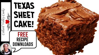 Texas Chocolate Cake  Coca Cola Cake   Old Fashioned Southern Baking