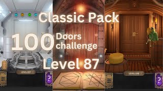 100 doors challenge: Level 87 Classic pack.