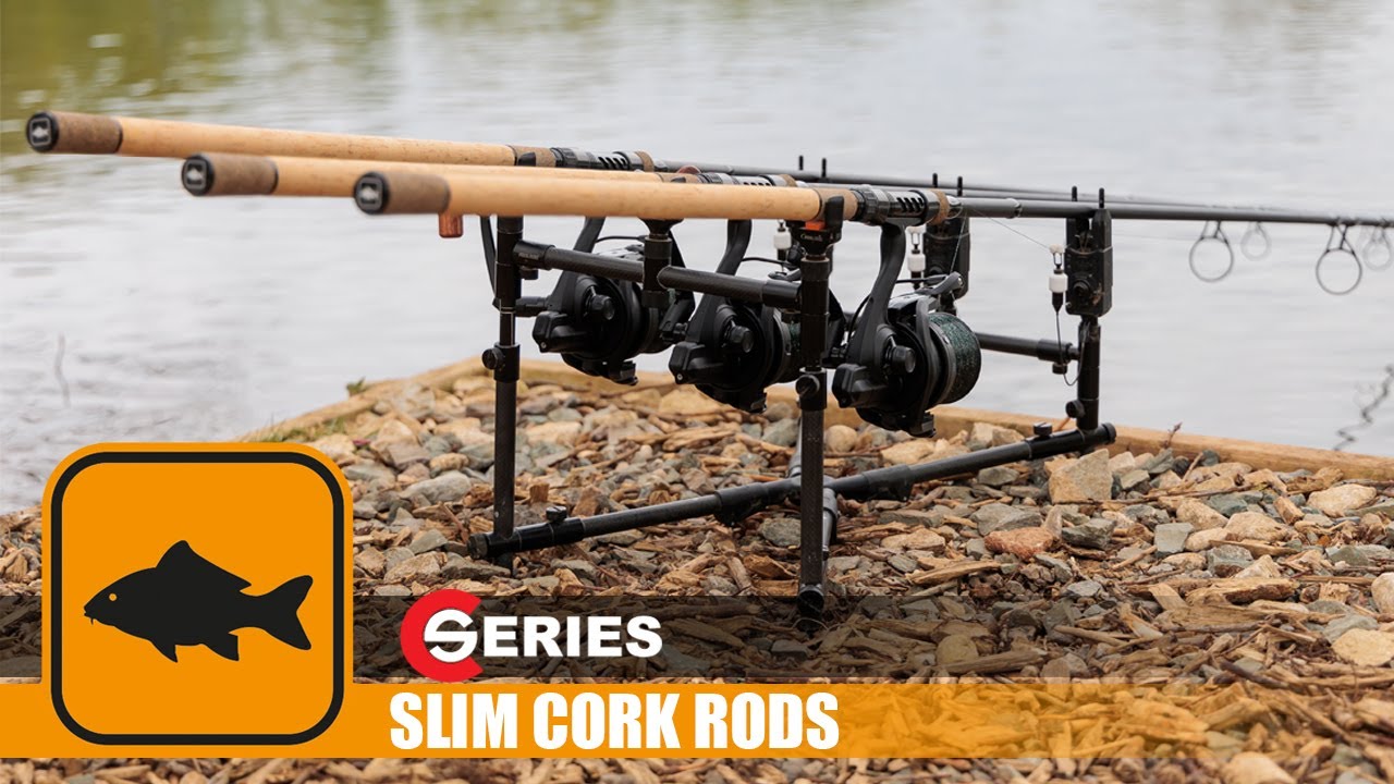 C-Series Slim Cork Carp Fishing Rods 