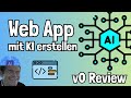 Web App mit KI erstellen: v0 von Vercel getestet