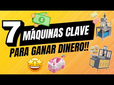 🚀7 MÁQUINAS CLAVE