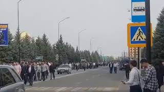 Протест в Ингушетии. Магас. 4 октября. Часть 1