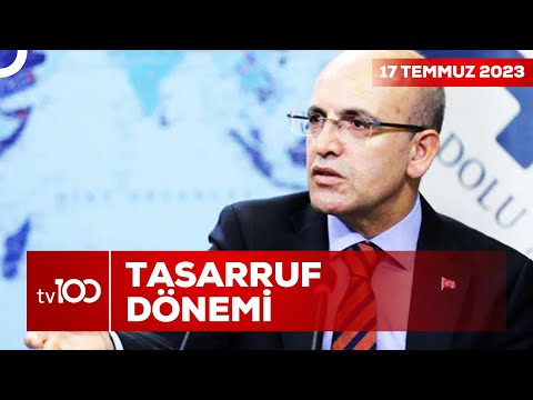 Hazine ve Maliye Bakanı Mehmet Şimşek'ten Açıklamalar  | Ece Üner ile Tv100 Ana Haber